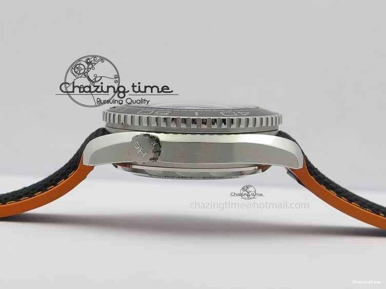 0206 UrbanStyle Planet Ocean 2016 43.5mm SS OM 1:1 Best Edition Gray Dial On Black Nylon Strap A 8168